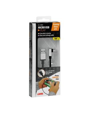ΚΑΛΩΔΙΟ ΦΟΡΤΙΣΗΣ ΚΑΙ ΣΥΓΧΡΟΝΙΣΜΟΥ MICRO USB 90 ΜΟΙΡΩΝ 100cm GAMING/VIDEO/GPS