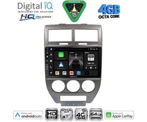 DIGITAL IQ BXK 19276_CPAA (10inc) MULTIMEDIA TABLET for JEEP COMPASS - PATRIOT mod. 2007-2016
