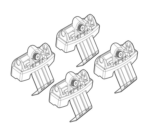 ΑΚΡΑ ΓΙΑ ΜΠΑΡΕΣ NORDRIVE ΓΙΑ VW GOLF 7 5D 11/12+ KIT