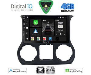 DIGITAL IQ BXF 16296_CPAA (10inc) MULTIMEDIA TABLET for JEEP WRANGLER mod. 2014-2017