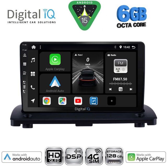 DIGITAL IQ BXF 17789_CPAA (9inc) MULTIMEDIA TABLET for VOLVO XC90 mod. 2002-2014