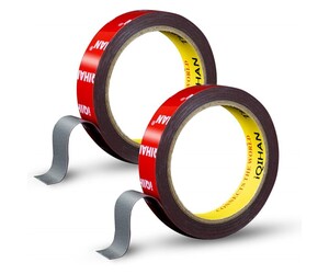 ΑΥΤΟΚΟΛΛΗΤΗ ΤΑΙΝΙΑ ΔΙΠΛΗΣ ΟΨΕΩΣ ΓΚΡΙ 0.8 20mm*5m JN-04759