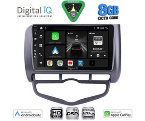 DIGITAL IQ BXF 7210_CPAA CLIMA (9inc) MULTIMEDIA TABLET for HONDA JAZZ mod. 2002-2008
