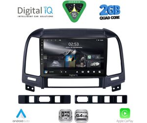 DIGITAL IQ RSD 1239_CPA (9inc) MULTIMEDIA TABLET for HYUNDAI SANTA FE  mod. 2005-2013