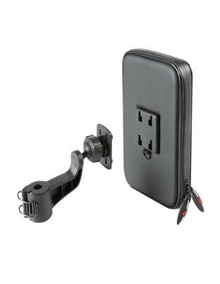 ΒΑΣΗ ΣΤΗΡΙΞΗΣ ΚΙΝΗΤΟΥ SMART SCOOTER CASE 165x90mm ( ΜΕ ΣΤΗΡΙΞΗ ΣΤΟ ΚΑΘΡΕΠΤΗ Η ΣΕ ΜΠΑΡΑ 9-14mm)