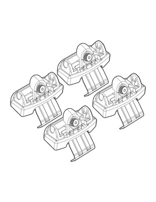 ΑΚΡΑ ΓΙΑ ΜΠΑΡΕΣ NORDRIVE ΓΙΑ NISSAN JUKE 10/10+ KIT