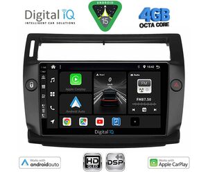 DIGITAL IQ BXF 16084BL_CPAA (9inc) MULTIMEDIA TABLET for CITROEN C4  mod. 2004-2011 (BLACK)