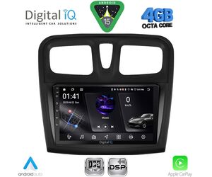DIGITAL IQ RSG 6108SQ_CPA (9inc) MULTIMEDIA TABLET for DACIA LOGAN – SANDERO mod. 2012-2019