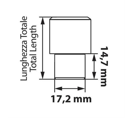 Μπουλόνια Ασφαλείας 12x1,5 15/35mm (21) ίσια ULTRA HIGHT SECURITY J030