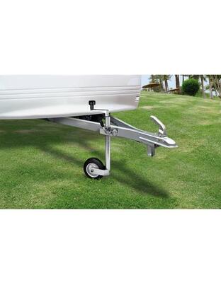 ΤΡΟΧΟΣ ΡΥΜΟΥΛΚΗΣΗΣ ΤΡΕΙΛΕΡ JOCKEY WHEEL ΥΨΟΥΣ 475-720mm ΜΕ ΜΕΓΙΣΤΟ ΦΟΡΤΙΟ 80kg
