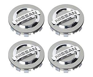 Τάπες για κέντρο ζάντας ασημί 50-54mm - Nissan