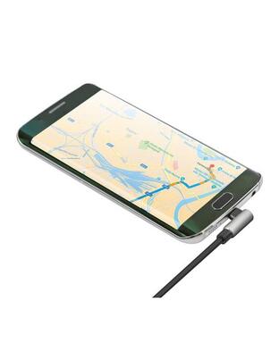ΚΑΛΩΔΙΟ ΦΟΡΤΙΣΗΣ ΚΑΙ ΣΥΓΧΡΟΝΙΣΜΟΥ MICRO USB 90 ΜΟΙΡΩΝ 200cm GAMING/VIDEO/GPS