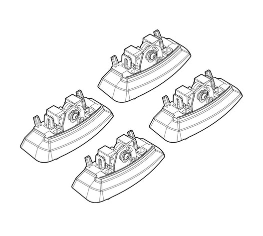 ΑΚΡΑ ΓΙΑ ΜΠΑΡΕΣ NORDRIVE ΓΙΑ OPEL ASTRA J 5D 01/10+ KIT