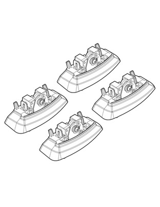 ΑΚΡΑ ΓΙΑ ΜΠΑΡΕΣ NORDRIVE ΓΙΑ OPEL ASTRA J 5D 01/10+ KIT