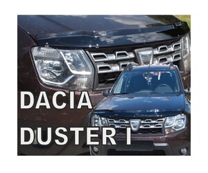 ΑΝΕΜΟΘΡΑΥΣΤΗΣ ΚΑΠΩ ΑΥΤΟΚΙΝΗΤΟΥ ΓΙΑ DACIA DUSTER 2010-2018 ΑΠΟ ΕΥΚΑΜΠΤΟ ΦΙΜΕ ΠΛΑΣΤΙΚΟ HEKO - 1 ΤΕΜ.