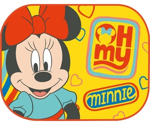 Amio - ΗΛΙΟΠΡΟΣΤΑΣΙΕΣ ΠΛΑΙΝΕΣ MINNIE & MICKEY ΜΕ ΒΕΝΤΟΥΖΑ (44x35cm) - 2TEM (S9331/AM)