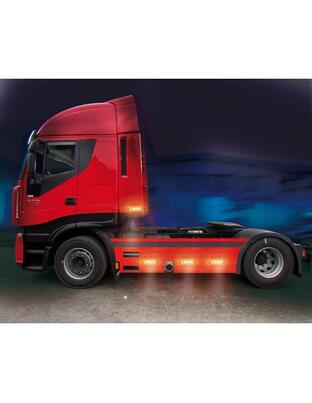 ΦΩΣ ΟΓΚΟΥ ΦΟΡΤΗΓΟΥ 4LED ΠΟΡΤΟΚΑΛΙ 12/24V 70x16x11mm ΑΔΙΑΒΡΟΧΟ 1ΤΕΜ.