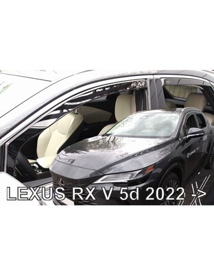 ΑΝΕΜΟΘΡΑΥΣΤΕΣ ΓΙΑ LEXUS RX V 5D 2022+? ΣΕΤ ΑΥΤΟΚΙΝΗΤΟΥ ΑΠΟ ΕΥΚΑΜΠΤΟ ΦΙΜΕ ΠΛΑΣΤΙΚΟ HEKO - 4 ΤΕΜ.
