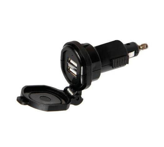 ΦΟΡΤΙΣΤΗΣ ΑΝΤΑΠΤΟΡΑΣ ΑΝΑΠΤΗΡΑ UNI-TECH 12/32V ΑΠΟ DIN ΣΕ 2 USB 2700mA FAST CHARGER ΑΔΙΑΒΡΟΧΟΣ