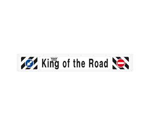 ΛΑΣΠΩΤΗΡΑΣ ΦΟΡΤΗΓΟΥ 3D KING OF THE ROAD ΛΕΥΚΟΣ 240x35cm ΜΕ ΕΝΔΕΙΞΗ ΠΡΟΣΠΕΡΑΣΗΣ 1ΤΕΜ.
