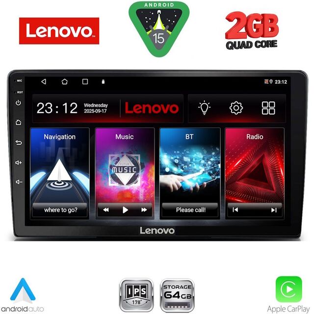 LENOVO LVD 2722_CPA (9inc) MULTIMEDIA TABLET for TOYOTA LANDCRUISER mod. 1998-2003