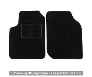 ΠΑΤΑΚΙΑ ΜΟΚΕΤΑ ΓΙΑ MERCEDES SMART ROADSTER 452 1998-2006 ΜΑΥΡΟ ΜΕ ΜΑΥΡΟ ΡΕΛΙ RACE AXION - 2 ΤΕΜ.