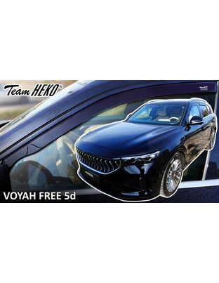 Heko - Ανεμοθραύστες για Voyah Free 5 Doors 2021+ Ζευγάρι Απο Εύκαμπτο Φιμέ Πλαστικό - 2 τεμ. (ΑΝΕΜ.29139)