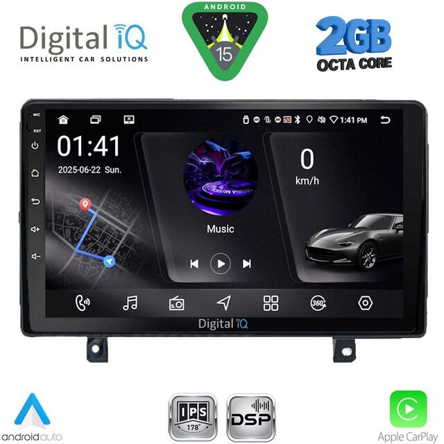 DIGITAL IQ RSF 4485_CPA (9inc) MULTIMEDIA TABLET for OPEL ASTRA H mod. 2004-2010