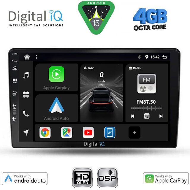 DIGITAL IQ BXF 16475A_CPAA (10inc) MULTIMEDIA TABLET for NISSAN XTRAIL mod. 2004-2007