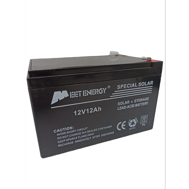 ΜΠΑΤΑΡΙΑ ΒΑΘΕΙΑΣ ΕΚΦΟΡΤΙΣΗΣ MEET-ENERGY 12V12A