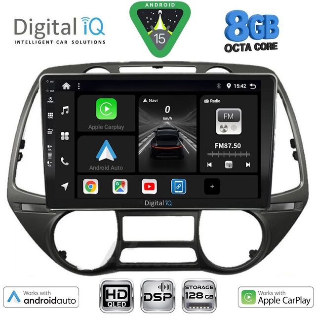 DIGITAL IQ BXF 18226_CPAA  (9inc) MULTIMEDIA TABLET for HYUNDAI i20 mod. 2008-2014