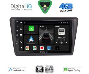 DIGITAL IQ BXF 16600_CPAA (9inc) MULTIMEDIA TABLET for SKODA RAPID SPACEBACK mod. 2014-2019