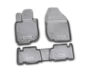 ΠΑΤΑΚΙΑ ΣΕ ΣΚΑΦΗ TPE ΛΑΣΤΙΧΟ ΓΙΑ TOYOTA RAV4 01/2006-2009  ΣΕ ΜΑΥΡΟ ΧΡΩΜΑ NOVLINE - 4 ΤΕΜ.