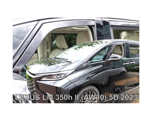ΑΝΕΜΟΘΡΑΥΣΤΕΣ ΓΙΑ LEXUS LM 350H (AW10) 5D 2023+ ΣΕΤ ΑΥΤΟΚΙΝΗΤΟΥ ΑΠΟ ΕΥΚΑΜΠΤΟ ΦΙΜΕ ΠΛΑΣΤΙΚΟ HEKO - 4 ΤΕΜ.