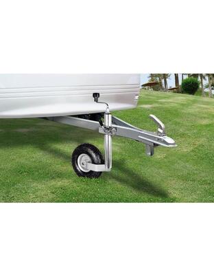 ΤΡΟΧΟΣ ΡΥΜΟΥΛΚΗΣΗΣ ΤΡΕΙΛΕΡ JOCKEY WHEEL ΥΨΟΥΣ 490-750mm ΜΕ ΜΕΓΙΣΤΟ ΦΟΡΤΙΟ 150kg
