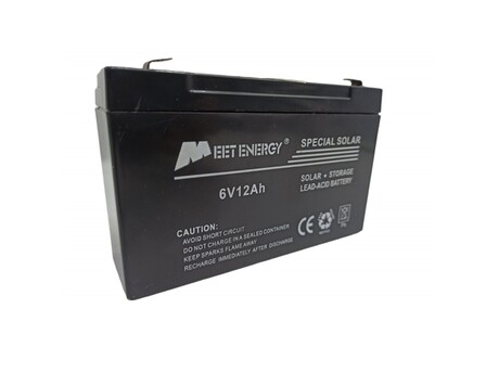 ΜΠΑΤΑΡΙΑ ΒΑΘΕΙΑΣ ΕΚΦΟΡΤΙΣΗΣ MEET-ENERGY 6V12A