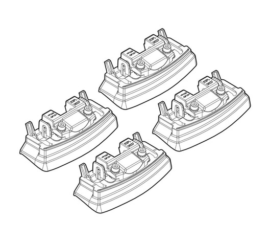 ΑΚΡΑ ΓΙΑ ΜΠΑΡΕΣ NORDRIVE ΓΙΑ RENAULT KOLEOS 06/08+ KIT
