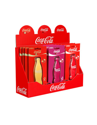 Lampa - Αρωματικά Κρεμαστά 3D Bottle σε Σχέδιο Μπουκάλι Coca-Cola Διάφορα Αρώματα σε Display - 12 Τεμ. (L.FOBCC13DBOTCDU9)