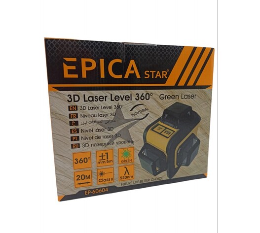 ΑΛΦΑΔΙ ΛΕΙΖΕΡ 3D EPICA STAR ΠΡΑΣΙΝΗΣ ΔΕΣΜΗΣ EP-60604
