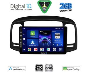 DIGITAL IQ BXC 3249BL_CPAA (9inc) MULTIMEDIA TABLET for HYUNDAI ACCENT mod. 2005-2012 (BLACK)