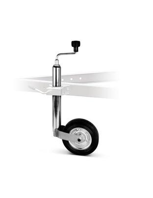 ΤΡΟΧΟΣ ΡΥΜΟΥΛΚΗΣΗΣ ΤΡΕΙΛΕΡ JOCKEY WHEEL ΥΨΟΥΣ 490-750mm ΜΕ ΜΕΓΙΣΤΟ ΦΟΡΤΙΟ 150kg