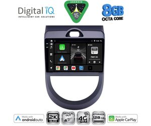 DIGITAL IQ BXK 20320_CPAA (9inc) MULTIMEDIA TABLET for KIA SOUL mod. 2008-2013