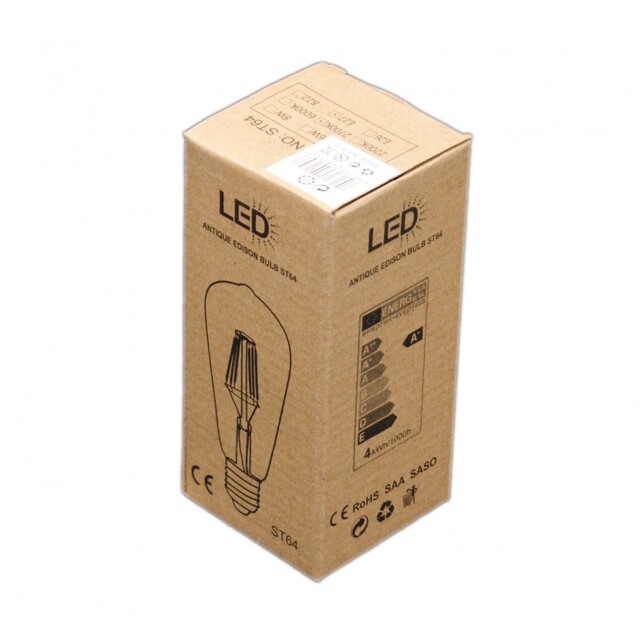 ΛΑΜΠΑ LED 10W ST64 ΨΥΧΡΟ ΦΩΣ Ε27 5000Κ LI-LA-1765