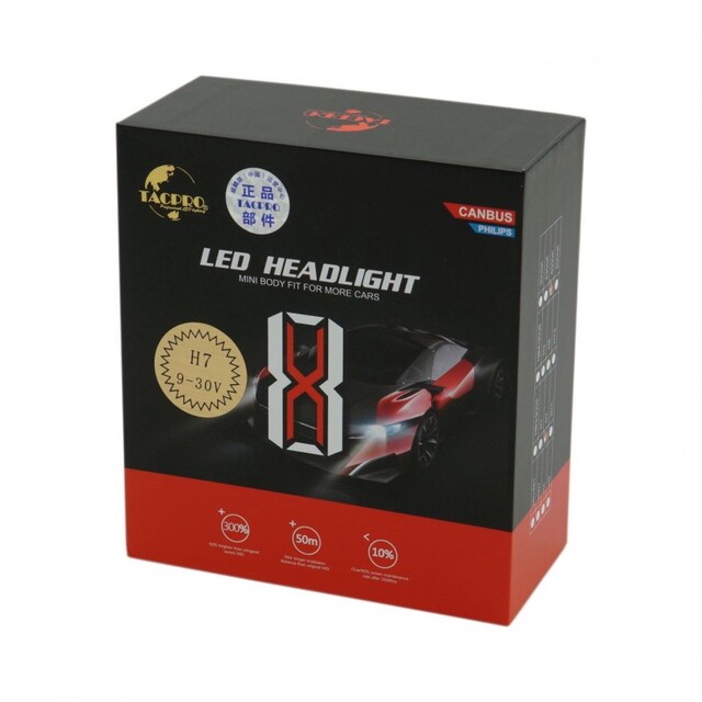 LED HEADLIGHT CANBUS H7 AU-LI-0498