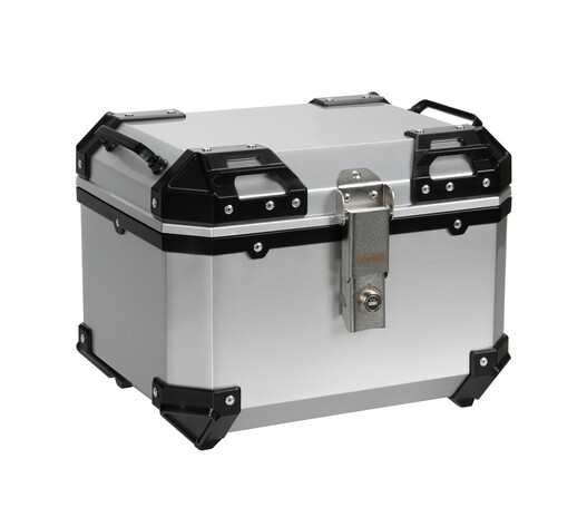 Lampa – Βαλιτσάκι Μοτοσυκλέτας T-Box 35L Ασημί για Ασφαλή Μεταφορά Εξοπλισμού με Σύστημα Γρήγορης Απελευθέρωσης – 1 Τεμ. (9166.6-LM)