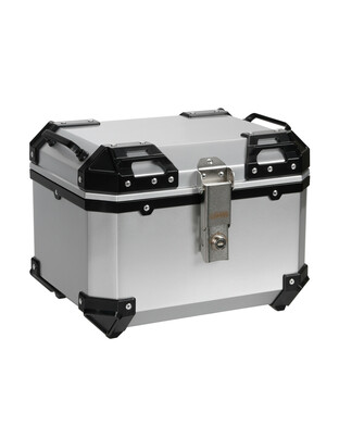 Lampa – Βαλιτσάκι Μοτοσυκλέτας T-Box 35L Ασημί για Ασφαλή Μεταφορά Εξοπλισμού με Σύστημα Γρήγορης Απελευθέρωσης – 1 Τεμ. (9166.6-LM)