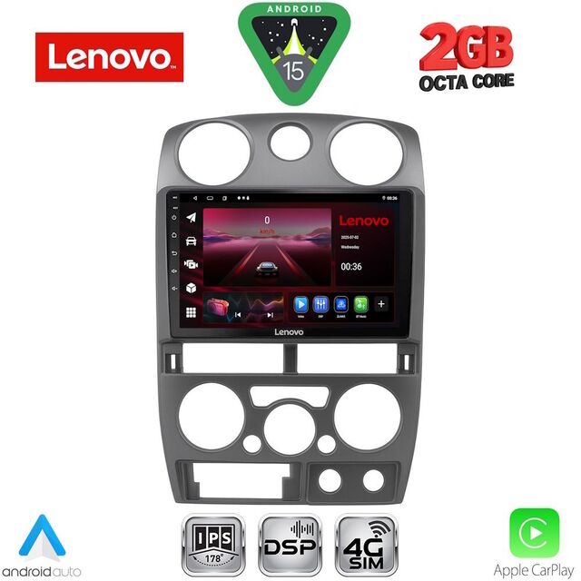 LENOVO LVF 5254GR_CPA (9inc) MULTIMEDIA TABLET for ISUZU D-MAX mod. 2008-2012 (GREY)