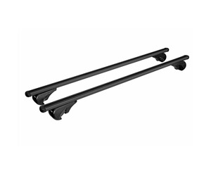 ΜΠΑΡΕΣ ΟΡΟΦΗΣ HELIO BLACK (ΧL) 140 cm ΑΛΟΥΜΙΝΙΟΥ ΜΑΥΡΗ ΜΕ ΚΛΕΙΔΑΡΙΕΣ (STANDARD RAILING) NORDRIVE - 2 TEM.