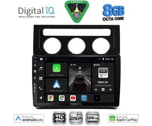 DIGITAL IQ BXF 7767_CPAA CLIMA (10inc) MULTIMEDIA TABLET for VW TOURAN mod. 2003-2010