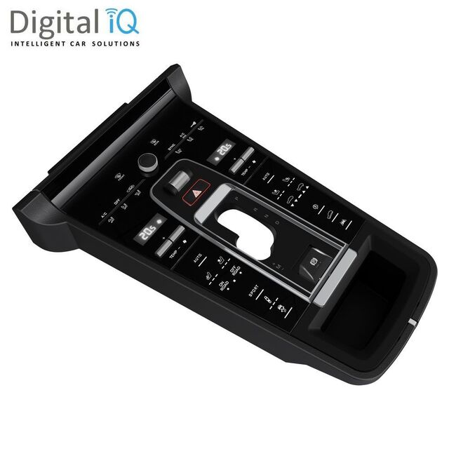 DIGITAL IQ ZFG 6023BL_CP CENTRAL CONSOLE PANEL for PORSCHE CAYENNE mod. 2011-2017